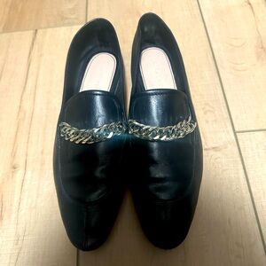 Zara 100% genuine leather shoes size 36 excellent condition was worn 2 times